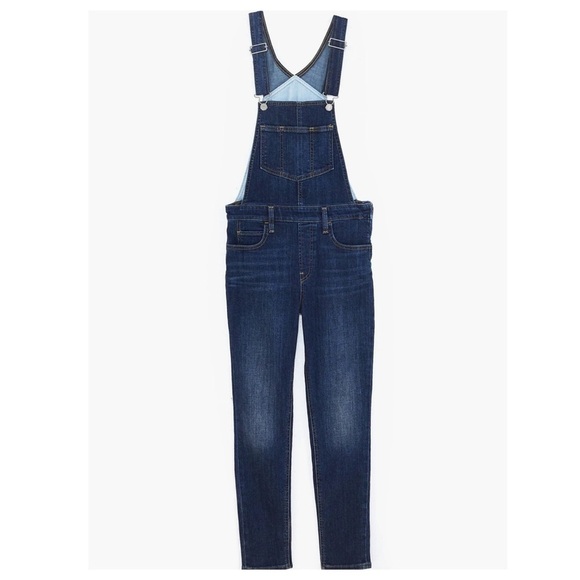 LEVI’S Skinny Overalls in Dark Wash, Size 26 - Picture 5 of 11
